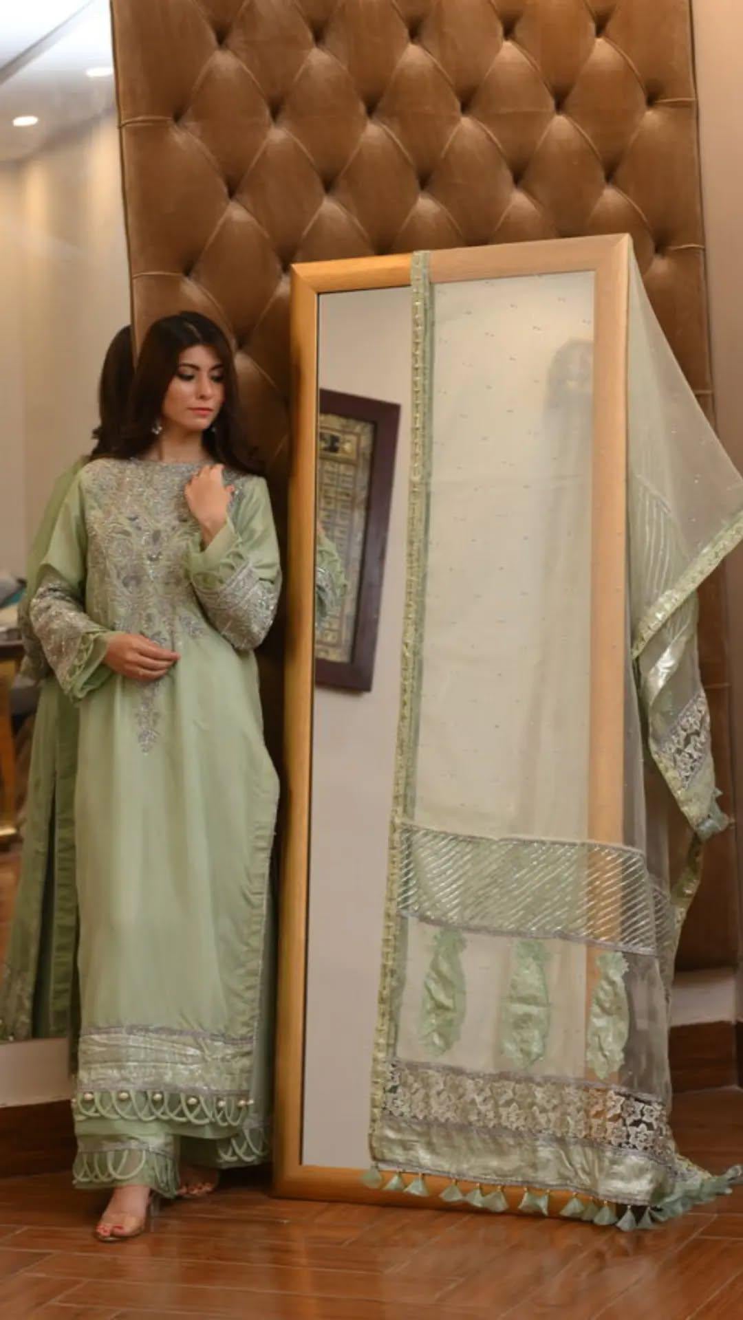 ELAYNE Mint Formal