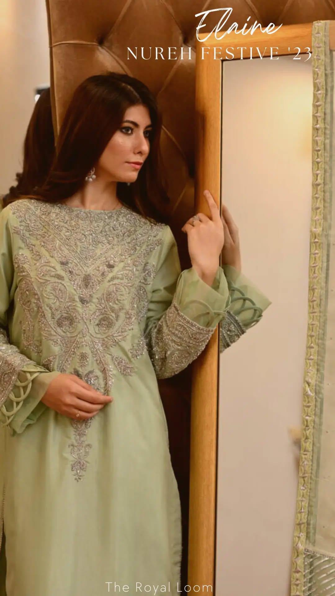 ELAYNE Mint Formal
