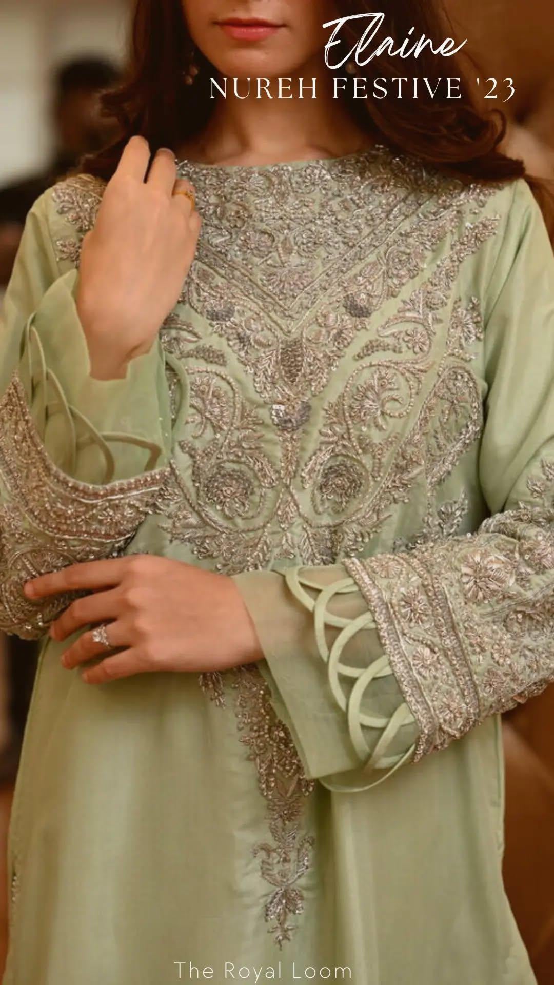 ELAYNE Mint Formal