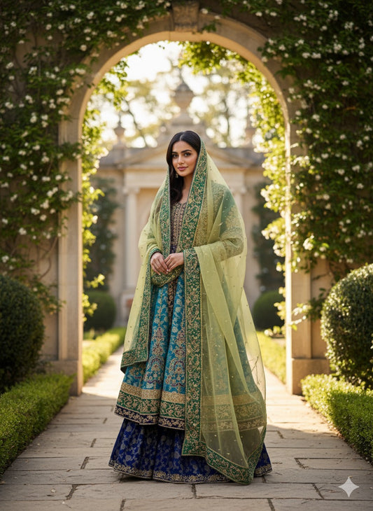 Regal Charm: The Banarsi Peshwas & Lehnga Ensemble