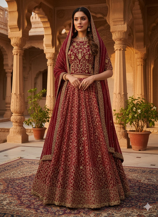 The Heritage Bridal Lehenga