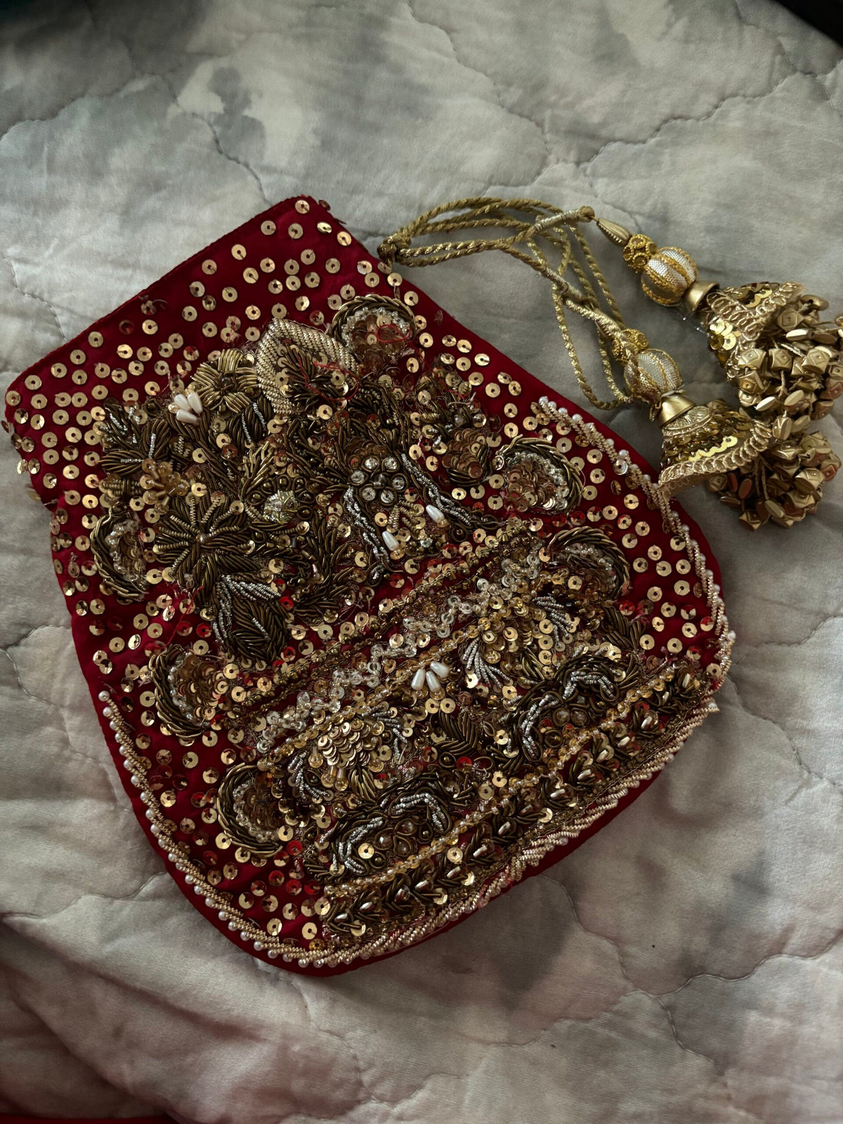 The Maharani Red Bridal Ensemble