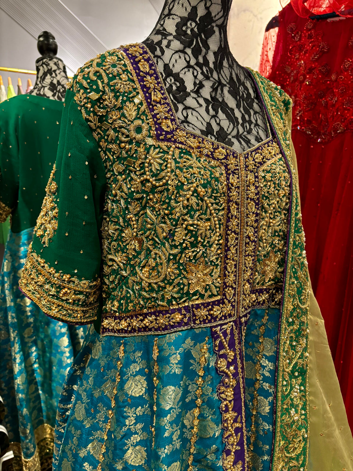 Regal Charm: The Banarsi Peshwas & Lehnga Ensemble