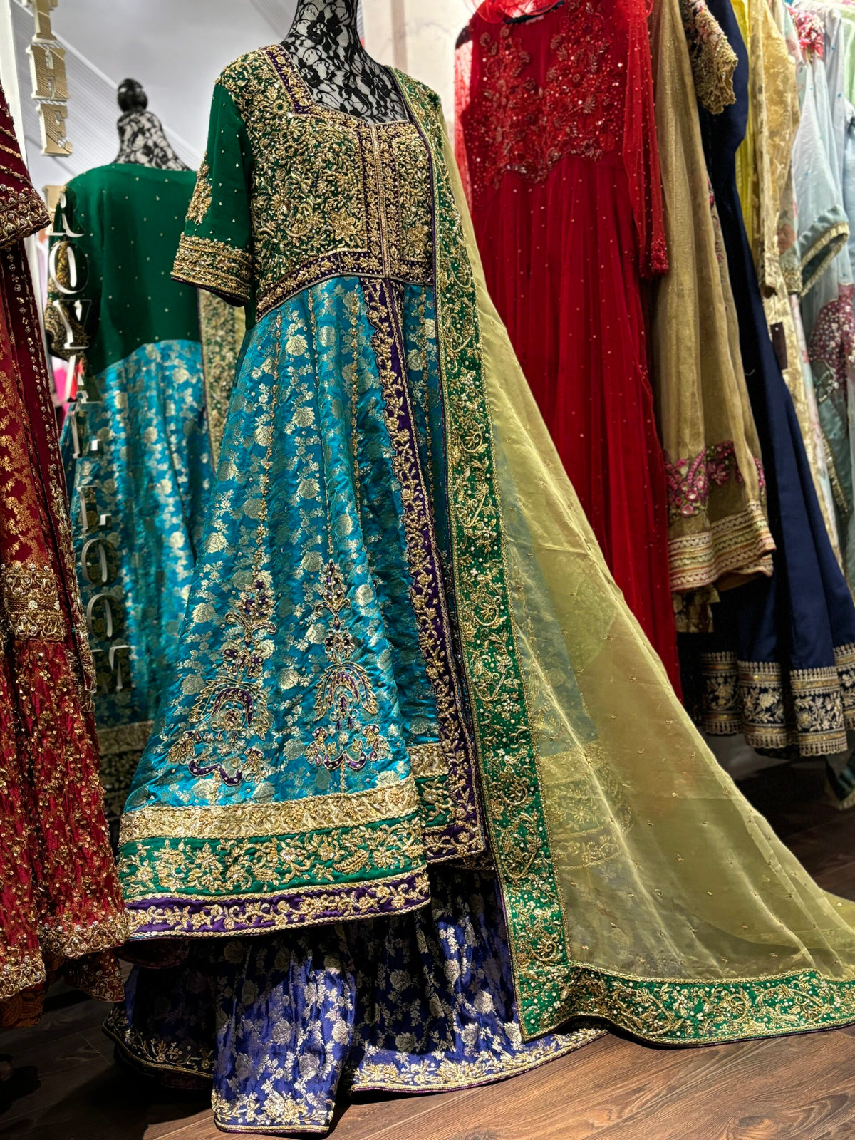 Regal Charm: The Banarsi Peshwas & Lehnga Ensemble